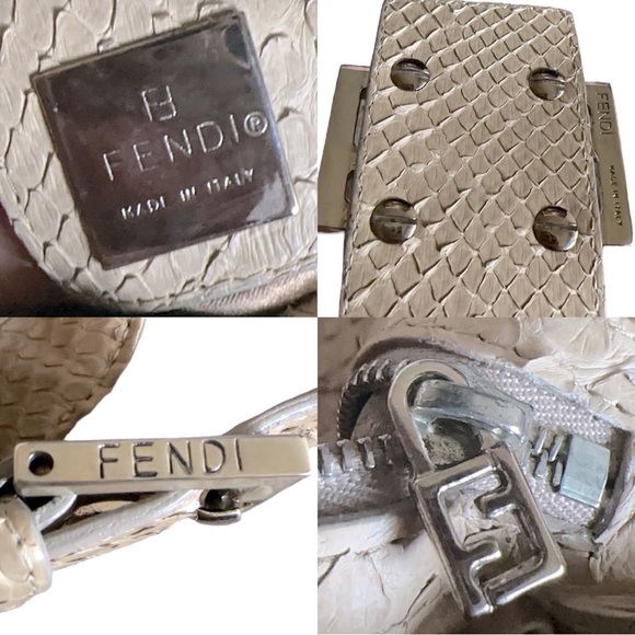 SOLD Fendi Snakeskin Vintage Baguette - Picture 11 of 12
